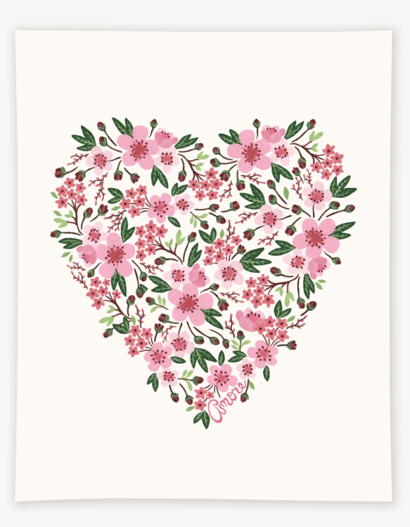 Cherry Blossoms Amore - Bouquet, transparent png download