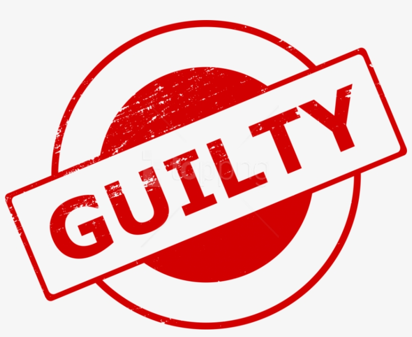 Free Png Guilty Stamp Png - Transparent Background Guilty Stamp, transparent png download