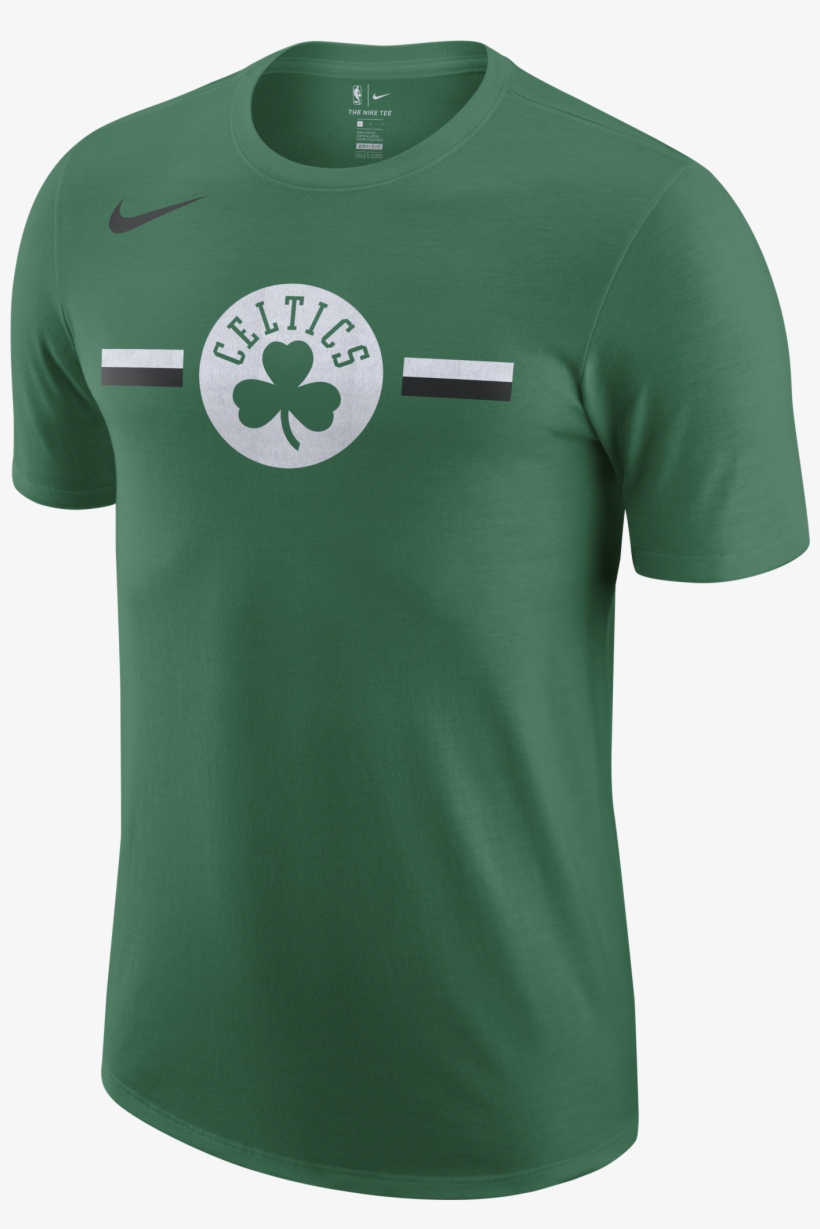 Nike Nba Boston Celtics Logo Dry Tee - North Station, transparent png download
