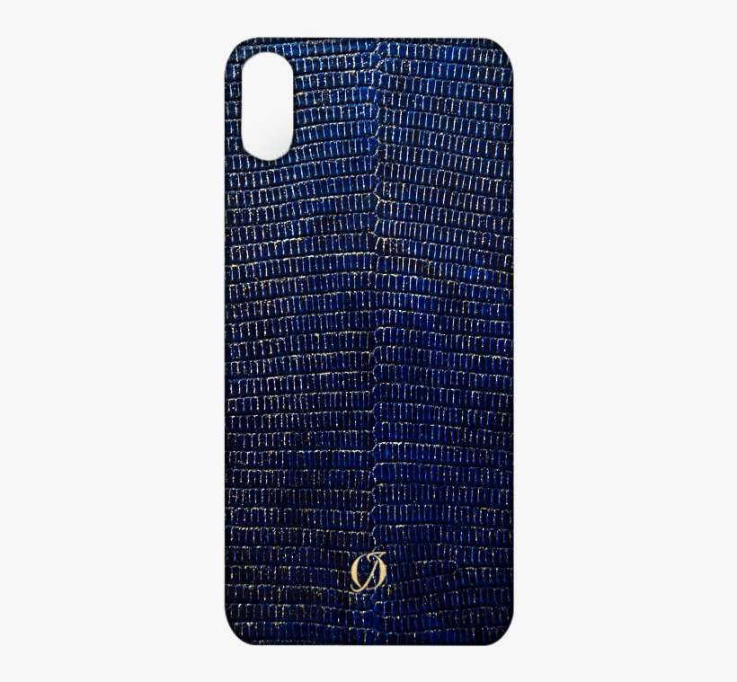 Blue Lizard Gold Dust Iphone X - Mobile Phone Case, transparent png download