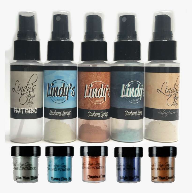 Today, I Would Like To Share A Beautiful Technique - Lindy's Stamp Gang 2-tone Embossing Powder .5oz 5/pkg-mermaid, transparent png download