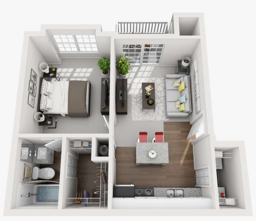 The Laurel - Gentry Square Apartments, transparent png download