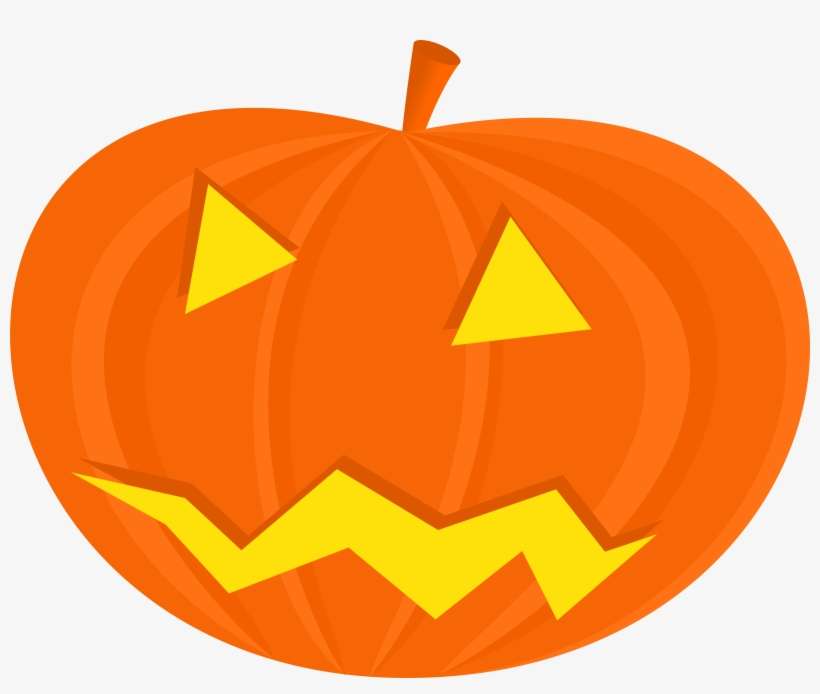 Pumpkin Vector Svg - Pumpkin Halloween Cut Out, transparent png download