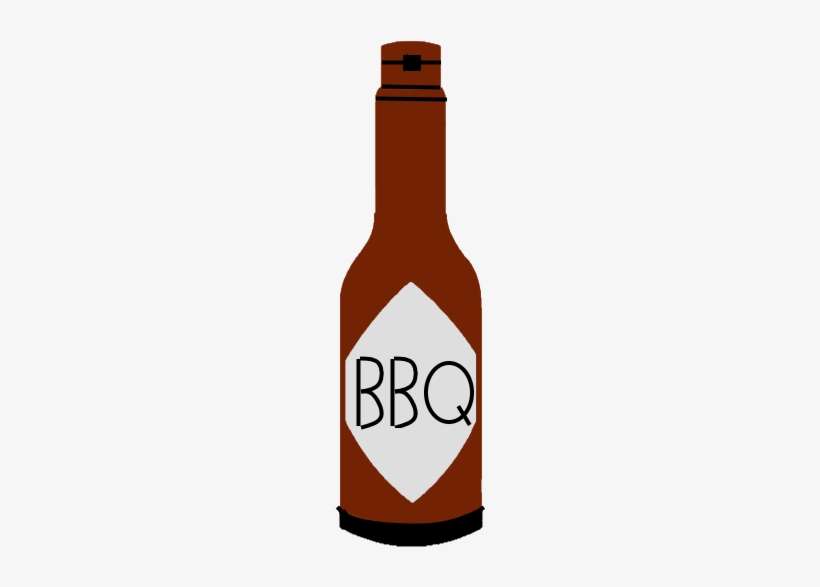 Bbq Sauce - Beer Bottle, transparent png download