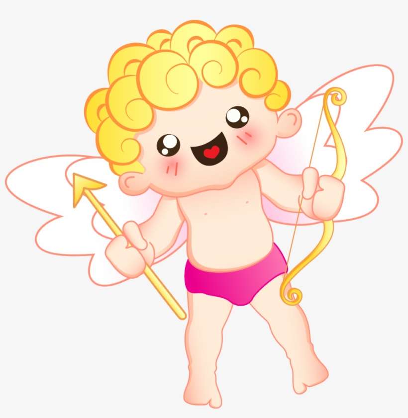 Cupid Clipart Cute - Cute Pictures Of Cupid, transparent png download