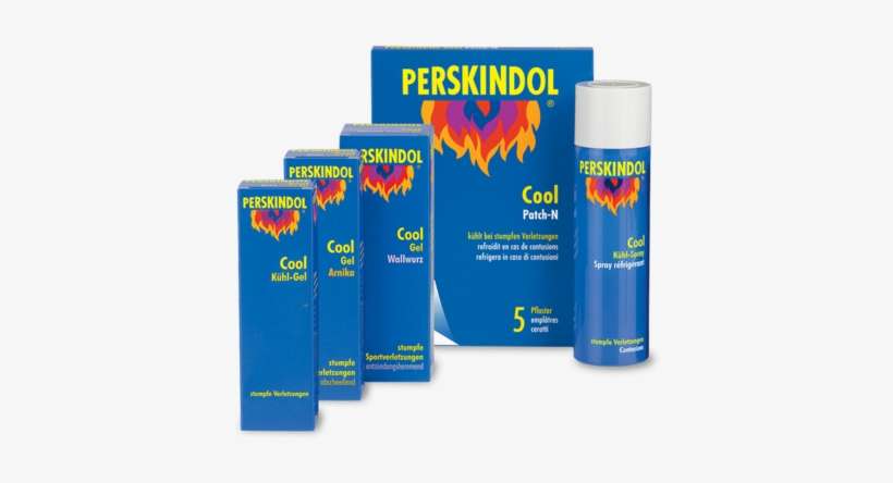 Gel, Pflaster Und Spray Bei Prellungen Und Zerrungen - Perskindol Cool Patch-n 5 Stk, transparent png download