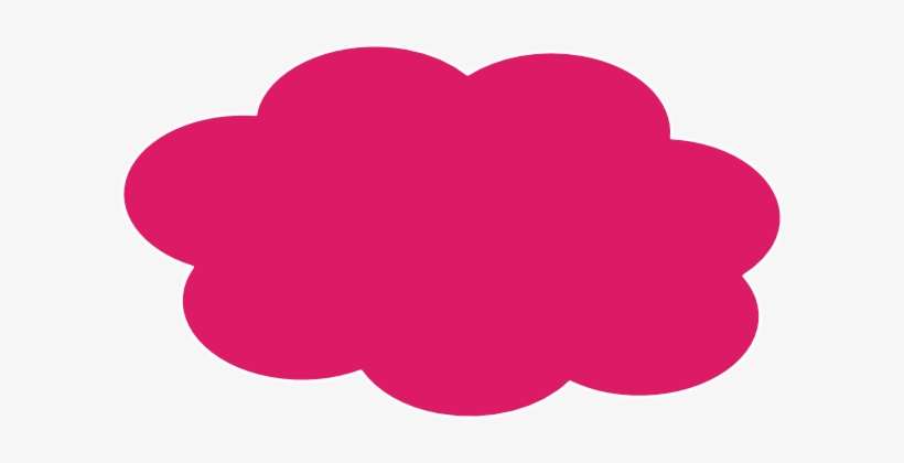 Pink Cloud Clip Art - Portable Network Graphics, transparent png download