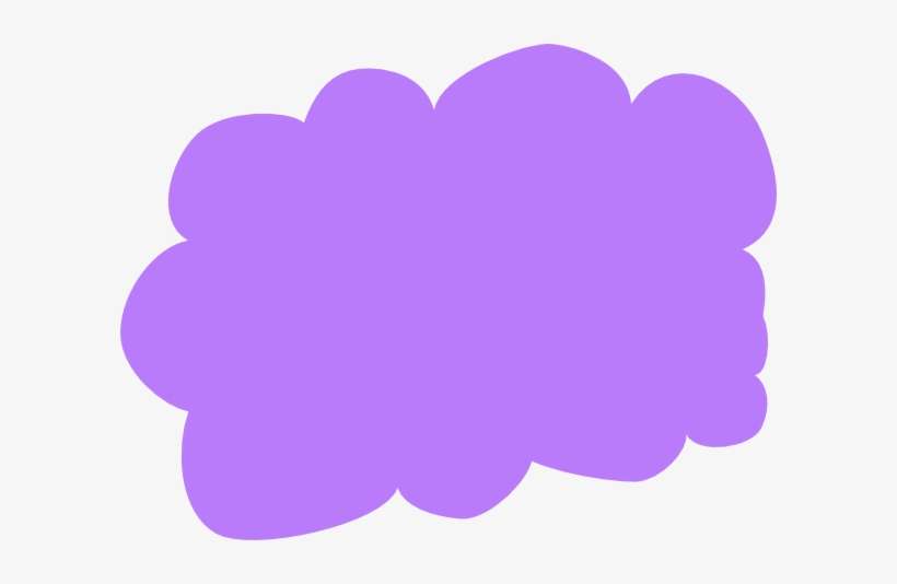 Clip Arts Related To - Purple Cloud Clipart, transparent png download