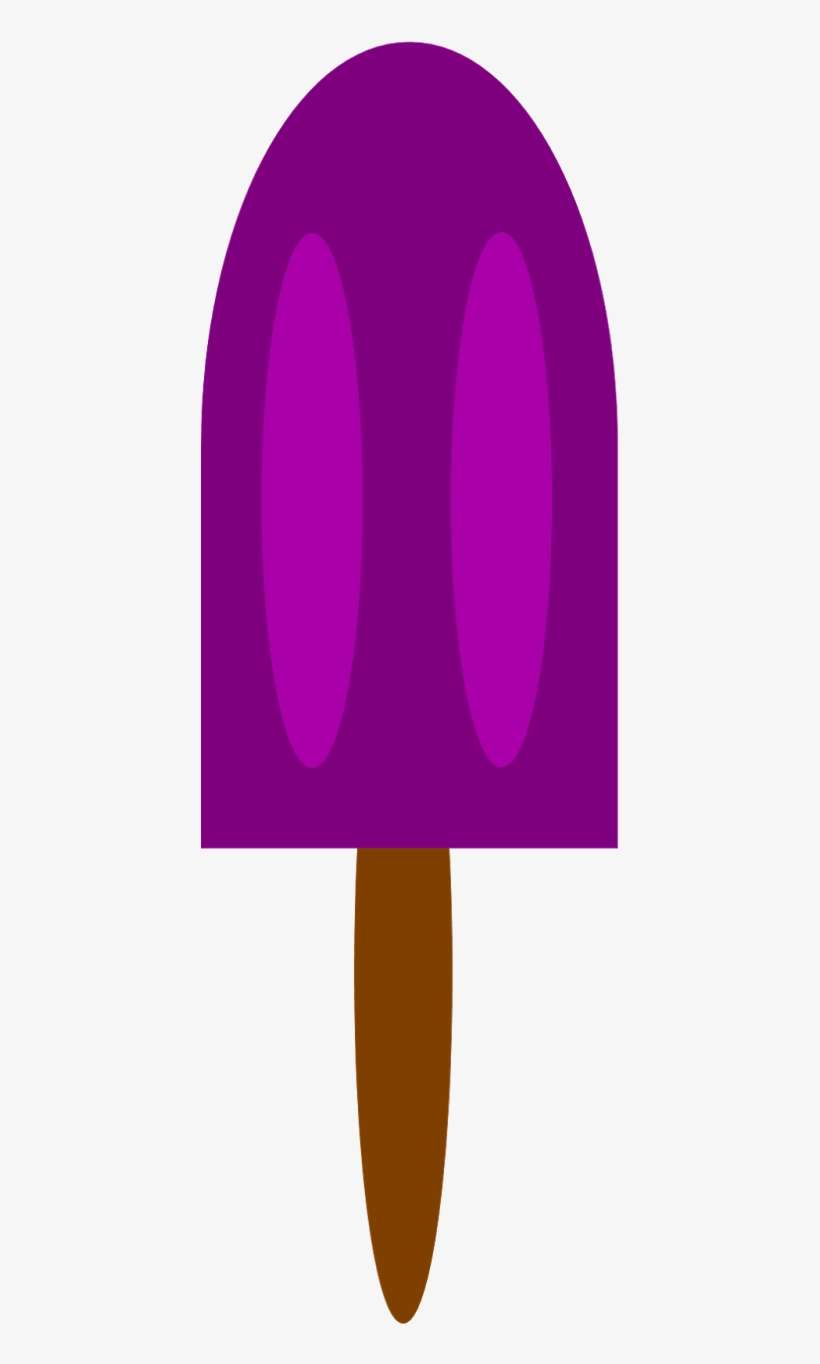 4 Grape Purple Single Popsicle Clip Art At Clker, transparent png download