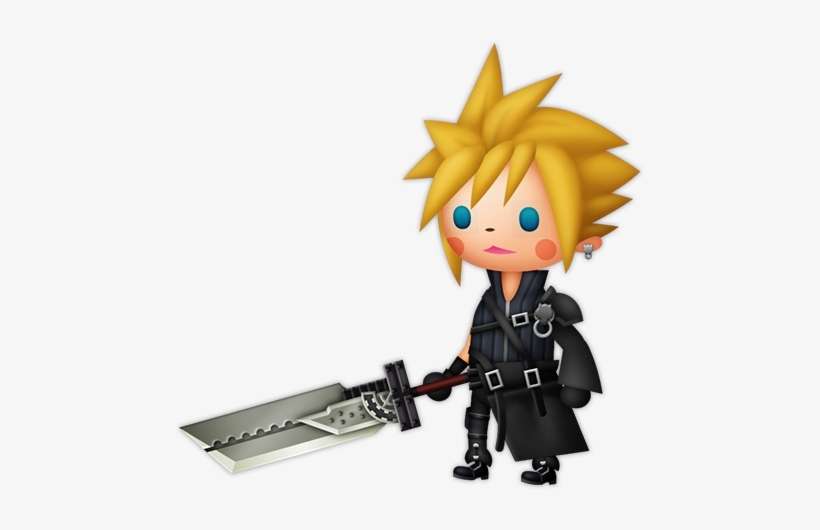 Theatrhythm Cc Cloud - Final Fantasy Theatrhythm Cloud, transparent png download
