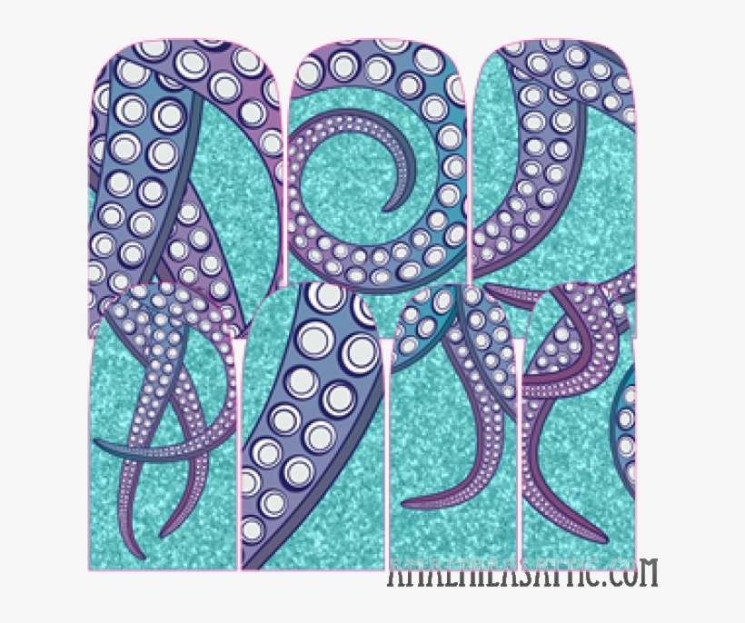 Tentacle Nail Wrap, transparent png download