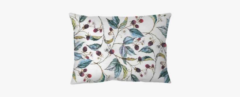 Hand-drawn Watercolor Seamless Ornament With Natural - Watercolor Painting, transparent png download