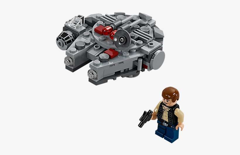 Millennium Falcon - Millennium Falcon Lego Microfighter Instructions, transparent png download