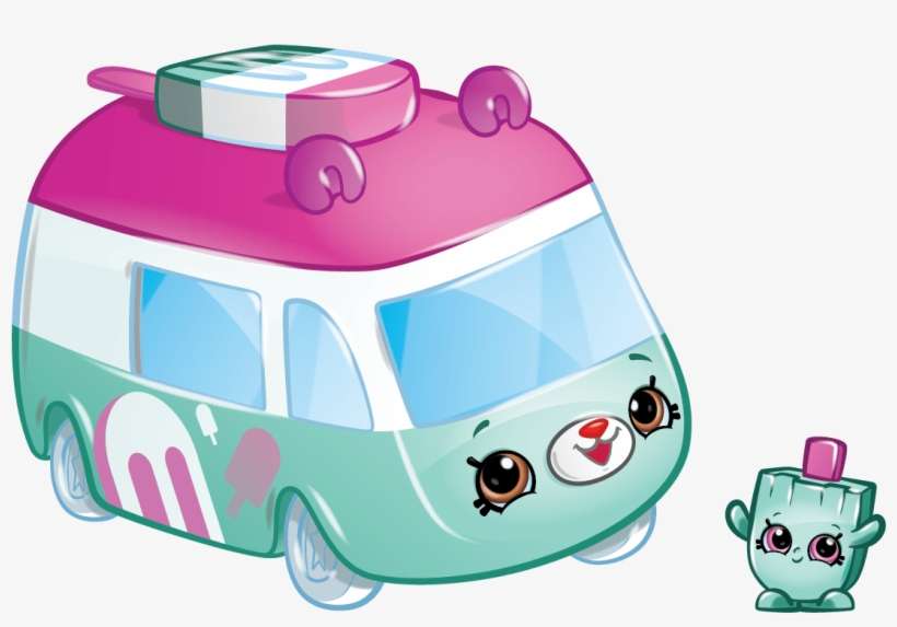 Shopkins Season - Cutie Cars Shopkins S1 3pk - Freezy Riders, transparent png download