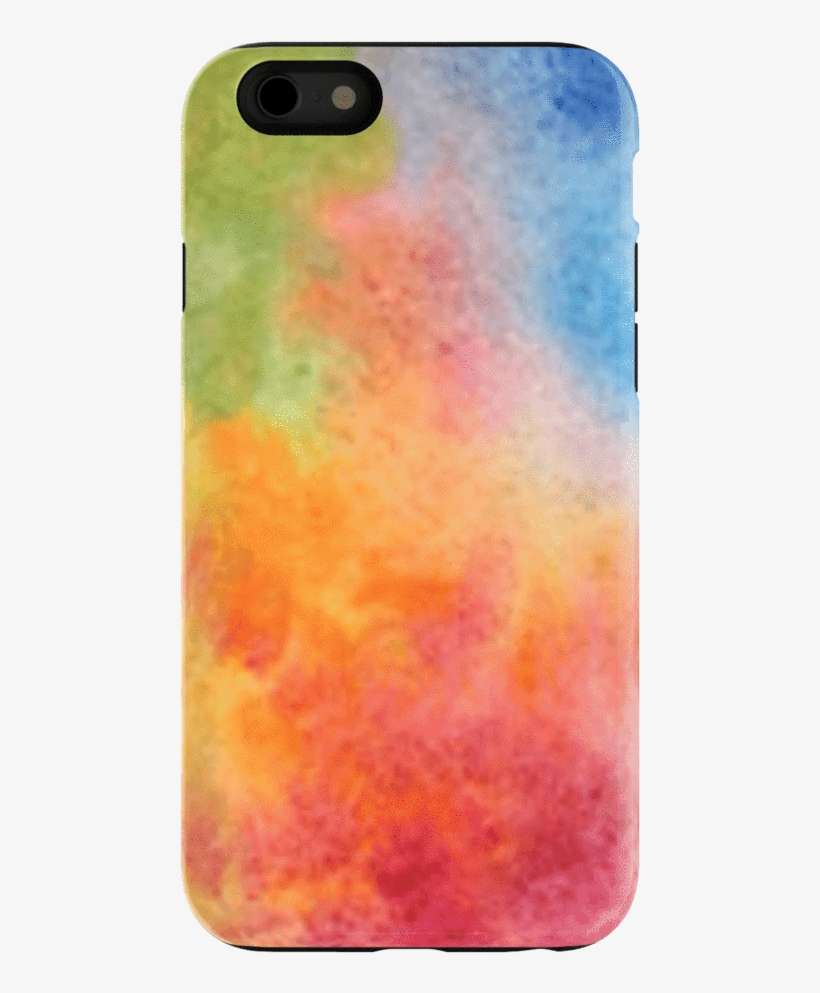 Watercolor Iphone 6 Case - Mobile Phone Case, transparent png download