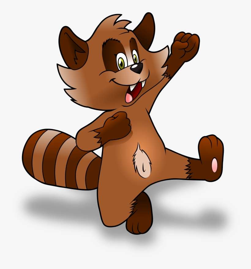 Clip Art - Tanuki Clipart, transparent png download