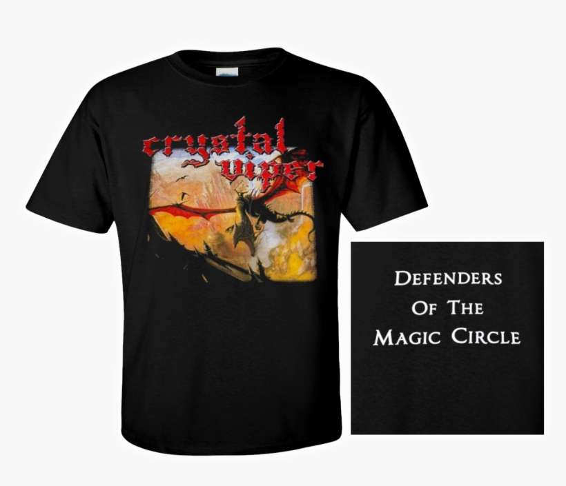 Crystal Viper Official T-shirt Defenders Of The Magic - Crystal Viper - Defenders Of The Magic Circle, transparent png download