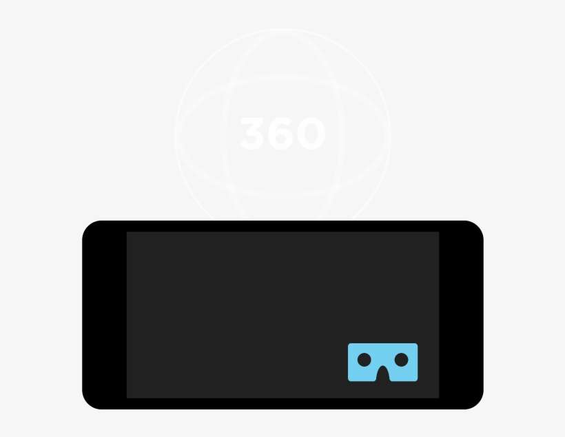 Try The 360 Degree Snowing Experience With Vr Headset - Gadget, transparent png download