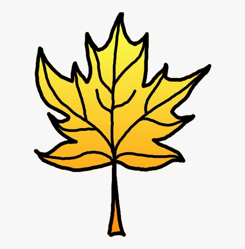 Autumn Border Stock Image - Желтые Листья Клипарт Png, transparent png download