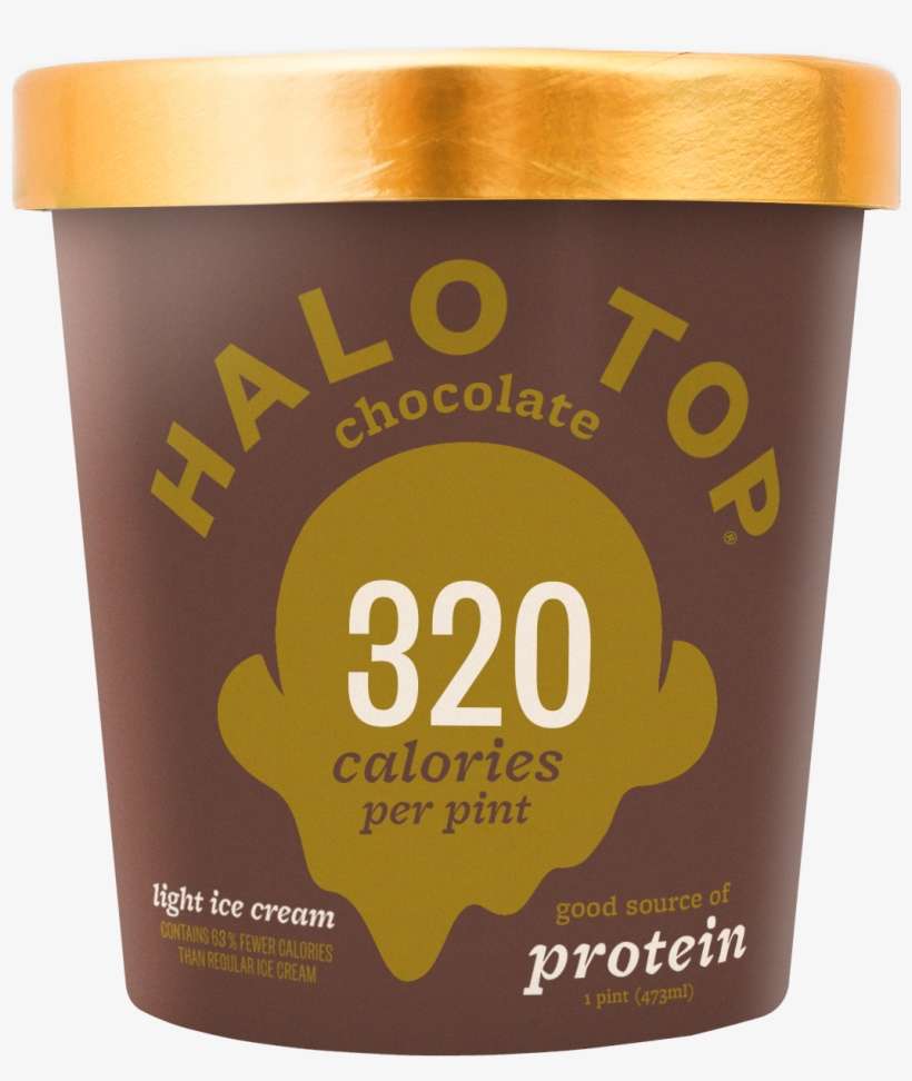 Halo Top Chocolate Ice Cream, 1 Pint - Halo Top Ice Cream Red Velvet, transparent png download