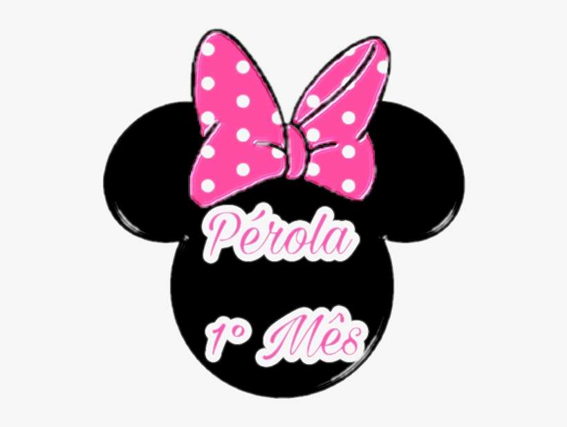The Newest Michelle Vreko Stickers On Picsart Png Png - Silueta Cabeza Minnie, transparent png download