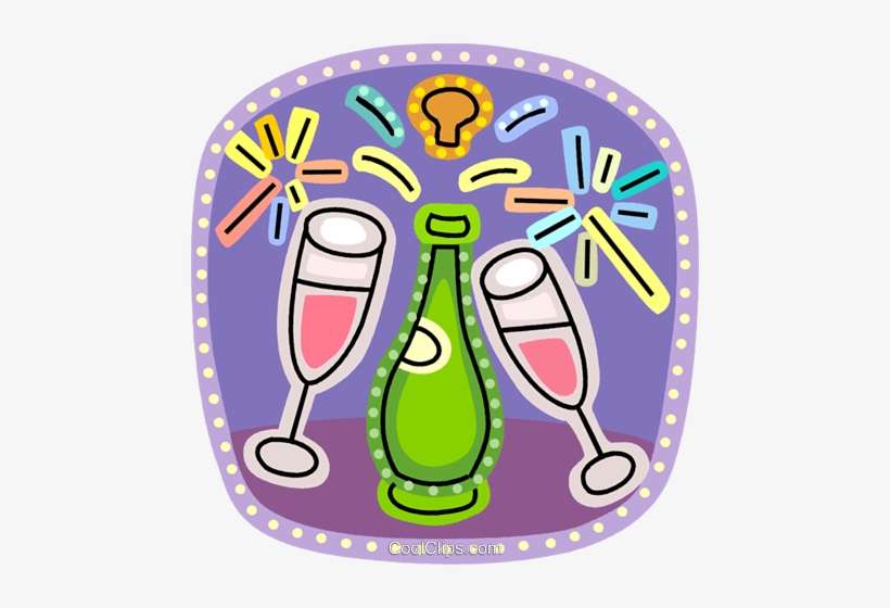 New Year's Day Royalty Free Vector Clip Art Illustration, transparent png download