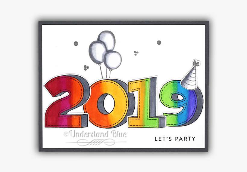Stamptember New Year's Card By Understand Blue - Graphic Design, transparent png download