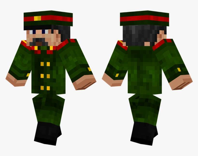 Stalin - Green And Black Minecraft Skins, transparent png download