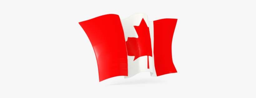 Waving - Canada Flag Png Gif, transparent png download