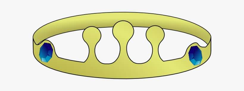 Free Vector Bejewelled Crown With Three Risers Clip - People Icon, transparent png download