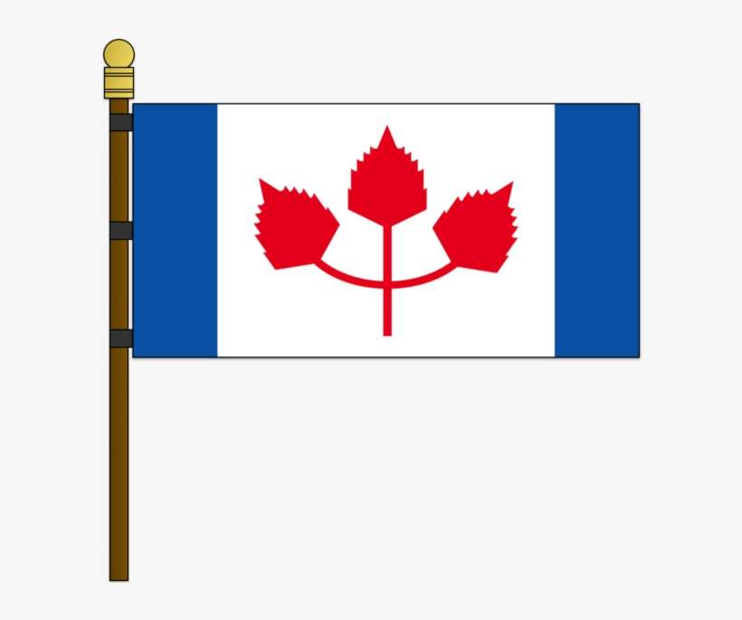 Canadian Style By Kristberinn - Russian Canada Flag, transparent png download