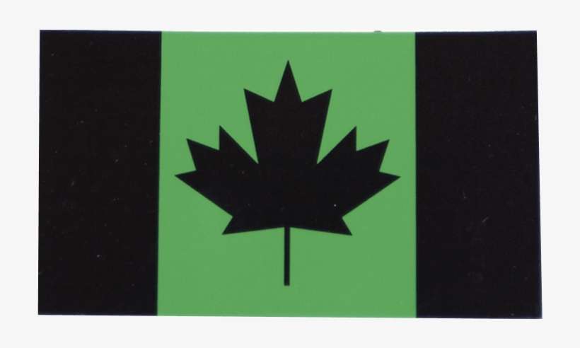 $0 - - Canadian Flag Patch Ir, transparent png download