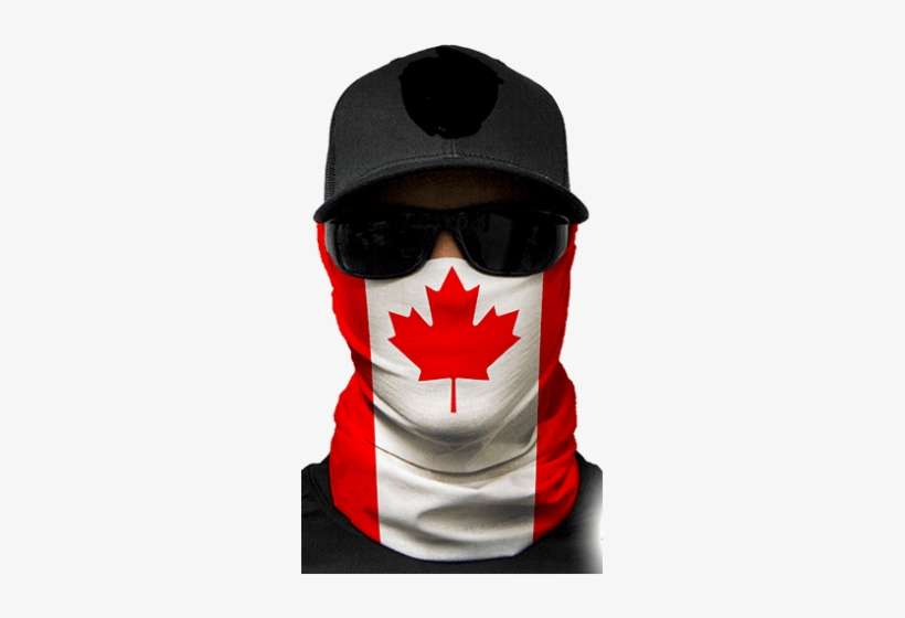 Red Canada Flag Neckscarf - Canada, transparent png download