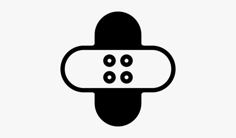 Hospital Band Aid Vector - Icon, transparent png download