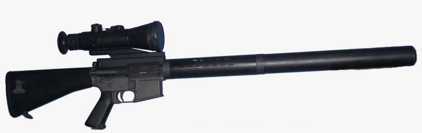 Night Fighting Weapon System Rifle With Nvs Scope - Night Fighting Weapon System, transparent png download