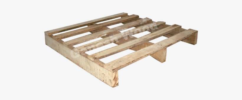 Two Way Pallet Box - Wooden Plank Box, transparent png download
