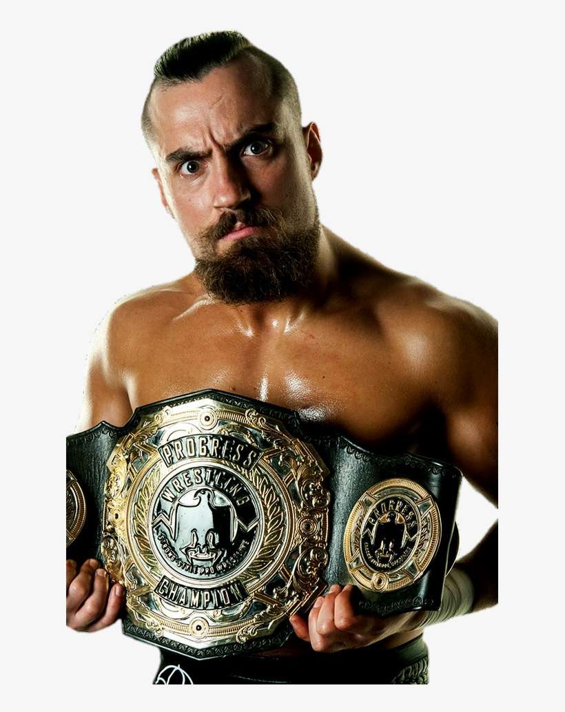 Pin By Hickbilly63 On Wrestling - Marty Scurll Progress Champion, transparent png download
