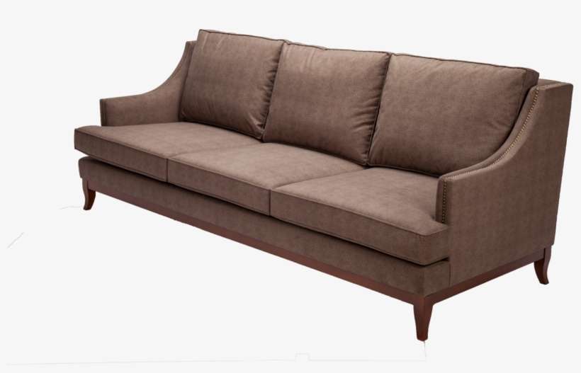 Sander Nail Head Sofa - Couch, transparent png download