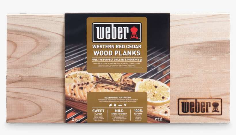 Western Red Cedar Wood Planks - Weber Fire Lighter Cubes White 17519, transparent png download