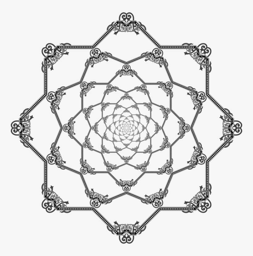 Computer Icons Sacred Geometry Motif Symmetry - Clip Art, transparent png download