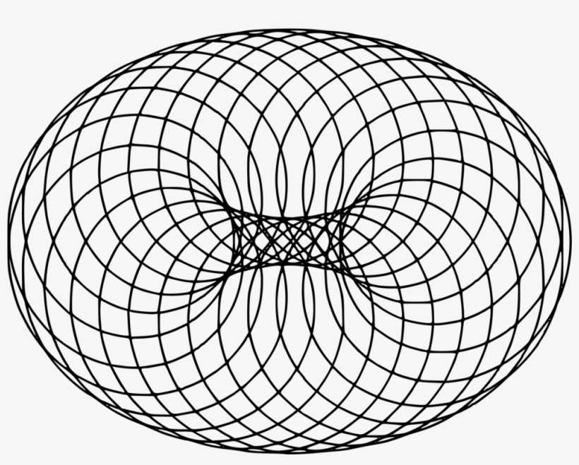 Sacred Geometry Sphere Art Circle - Orbital Pattern Of Mars, transparent png download