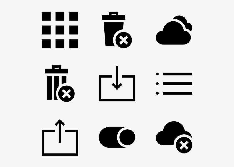 Solid Web Buttons - Microchip Icon, transparent png download