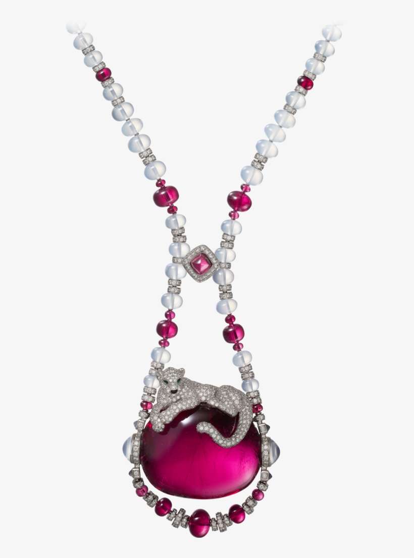 High Jewelry Necklace - High Jewellery Panther Cartier, transparent png download