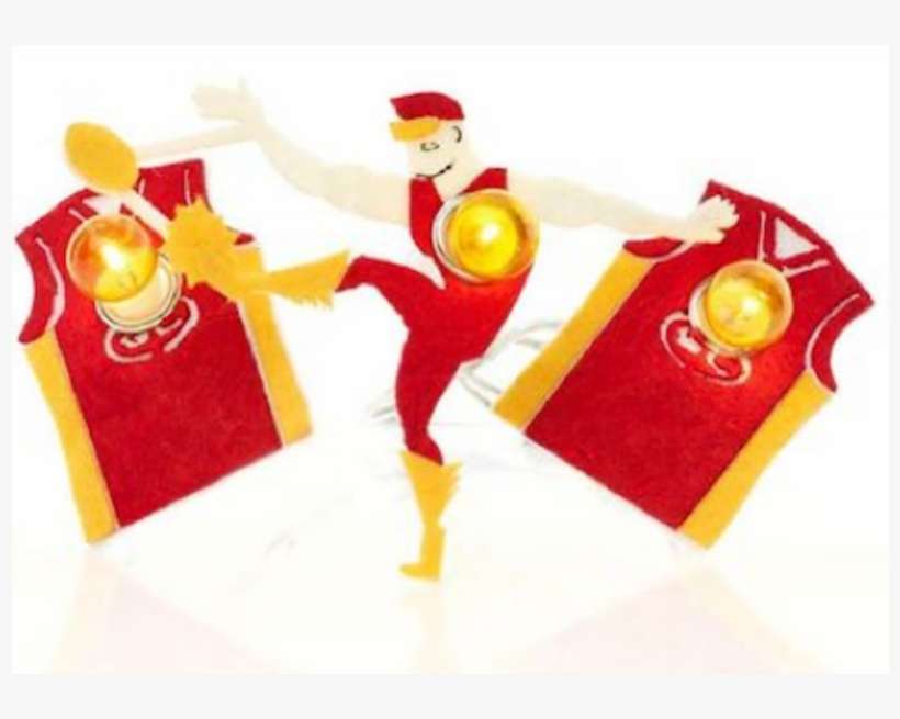 Gold Coast Suns Afl Decorative Mascot And Guernsey, transparent png download