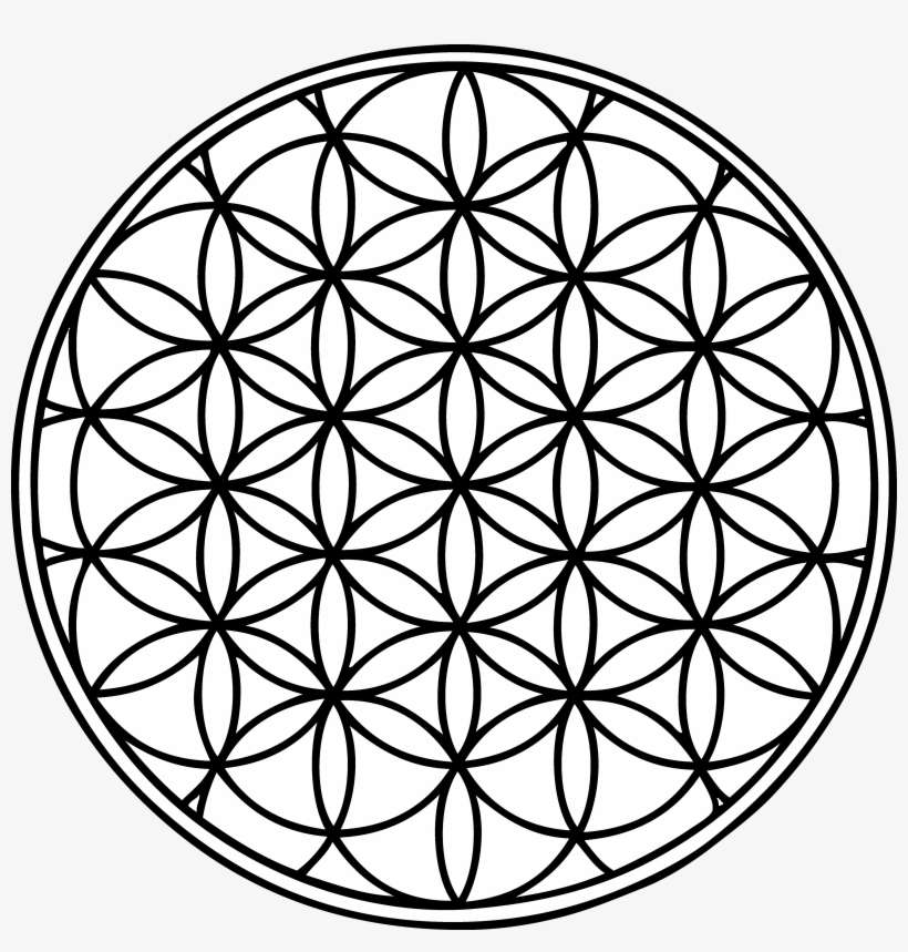 Clipart Resolution 5451*5445 - Flower Of Life To Print, transparent png download