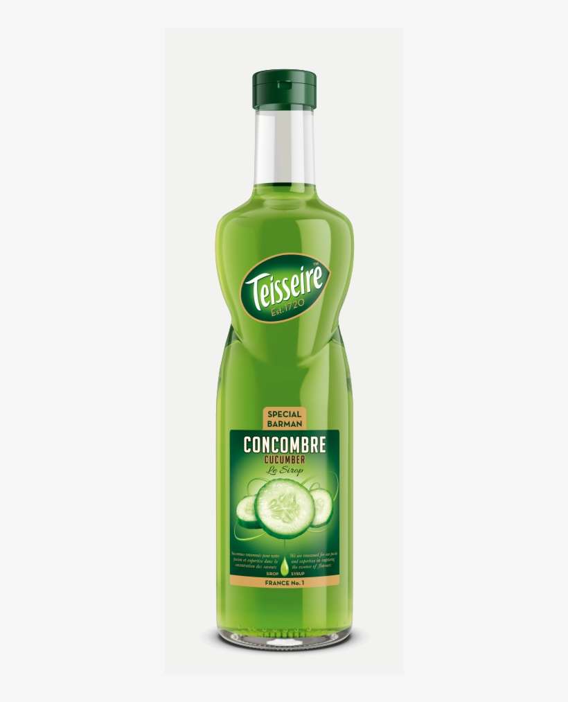 Teis Barman Cucumber 70cl - Teisseire Cherry Syrup 600ml, transparent png download
