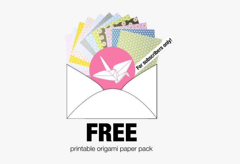 Thanks For Visiting Paper Kawaii - Origami, transparent png download