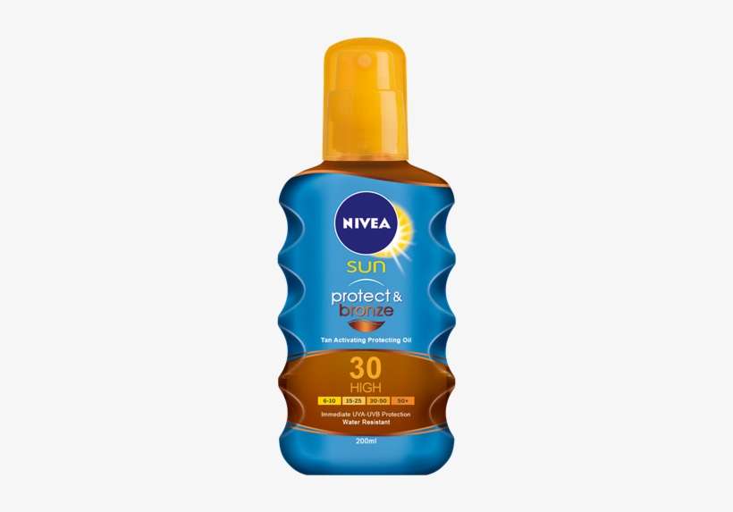 Nivea Sun Protect&bronze Tan Activating Protecting - Nivea Sun Protect & Bronze Tan Activating Protecting, transparent png download