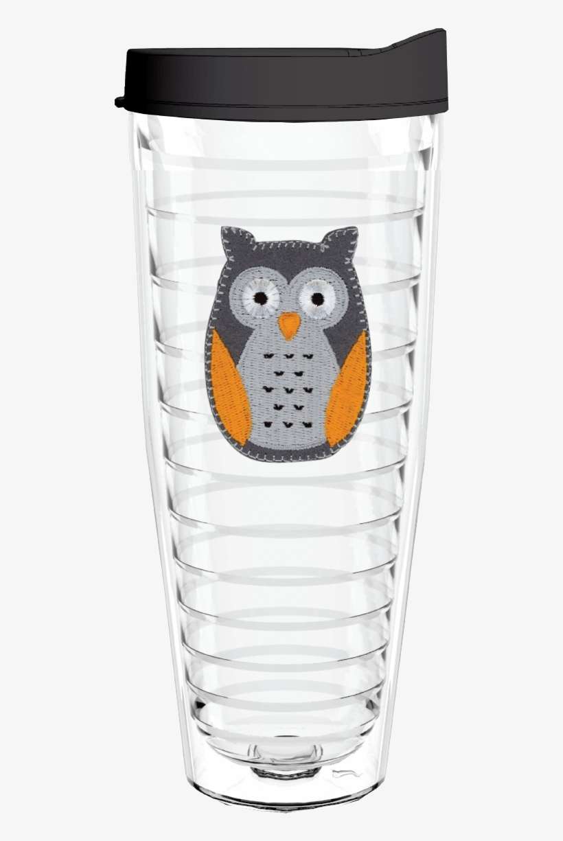 Owl Felt 26oz Tumbler - Southern Fried Cotton Baby Turtle Tumbler, transparent png download