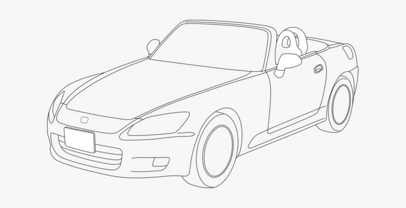 Sports Car Honda S2000 Honda Motor Company - S2000 Clip Art, transparent png download